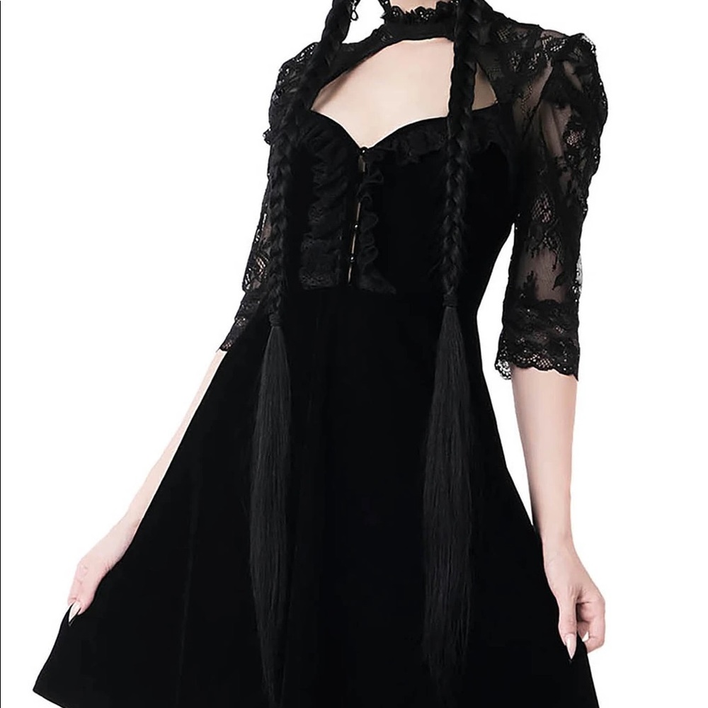 Violet Lace Dress